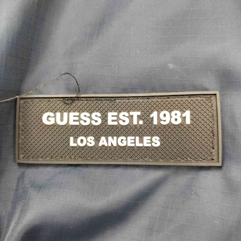 ゲス GUESS TRIANGLE LOGO REVERSIBLE リバーシブルダウンジャケット 裾ドローコード メンズ JPN:M