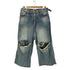 JHL JEANS ダメージ加工 ワイドデニムパンツ メンズ 04