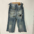 JHL JEANS ダメージ加工 ワイドデニムパンツ メンズ 04