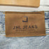 JHL JEANS ダメージ加工 ワイドデニムパンツ メンズ 04