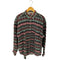 トミーヒルフィガー TOMMY HILFIGER 90S 総柄ボーダーネルシャツ メンズ L/G