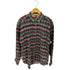 トミーヒルフィガー TOMMY HILFIGER 90S 総柄ボーダーネルシャツ メンズ L/G