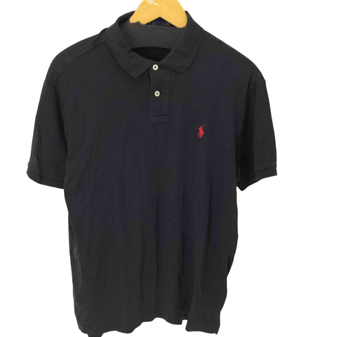 ポロラルフローレン POLO RALPH LAUREN CUSTOM SLIM FIT スモールポニー刺繍ポロシャツ メンズ JPN:L