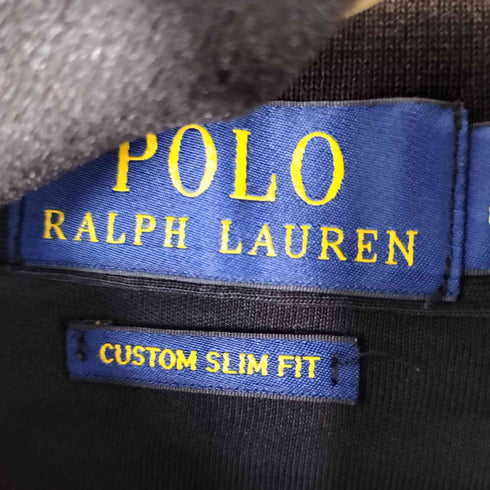 ポロラルフローレン POLO RALPH LAUREN CUSTOM SLIM FIT スモールポニー刺繍ポロシャツ メンズ JPN:L