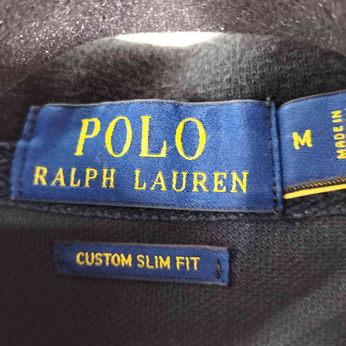 ポロラルフローレン POLO RALPH LAUREN CUSTOM SLIM FIT ビッグポニー刺繍ポロシャツ メンズ JPN:L