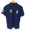 ポロラルフローレン POLO RALPH LAUREN CUSTOM SLIM FIT ビッグポニー刺繍ナンバリングポロシャツ エンブレム刺繍 メンズ JPN:L