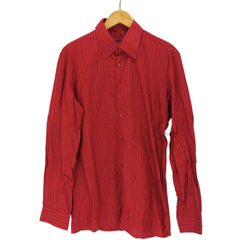 ヒューゴボス HUGO BOSS ピンストライプドレスシャツ メンズ JPN:M