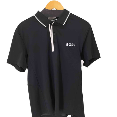 ボス BOSS SLIMFIT ロゴプリントS/Sポロシャツ メンズ JPN:L