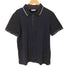 カルバンクライン CALVIN KLEIN SLIM FIT 袖ロゴ ジップS/Sポロシャツ メンズ JPN:L