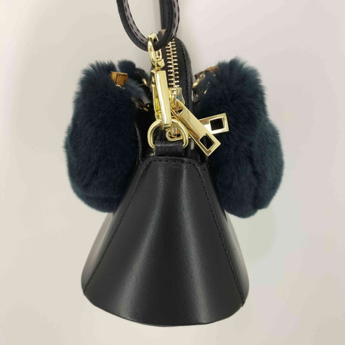 ベヴィニ BEVINI ファーハンドルBAG レディース