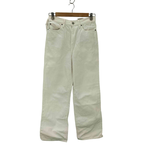 ユニクロ UNIQLO ワイドストレートジーンズ レディース 24