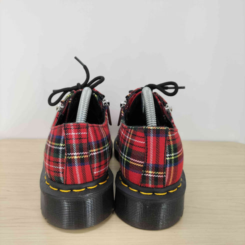 ドクターマーチン Dr.Martens 1461 ZIP プラットフォーム タータンチェック ドレスシューズ レディース UK:4