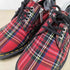 ドクターマーチン Dr.Martens 1461 ZIP プラットフォーム タータンチェック ドレスシューズ レディース UK:4