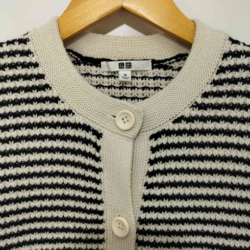 ユニクロ UNIQLO ニットショートジャケット レディース JPN:M