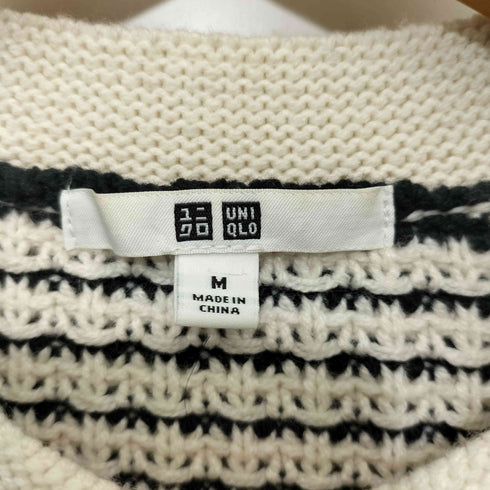 ユニクロ UNIQLO ニットショートジャケット レディース JPN:M