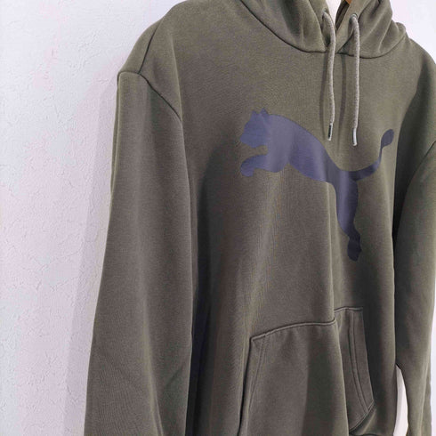 プーマ PUMA ロゴプリント プルオーバーパーカー メンズ import:M