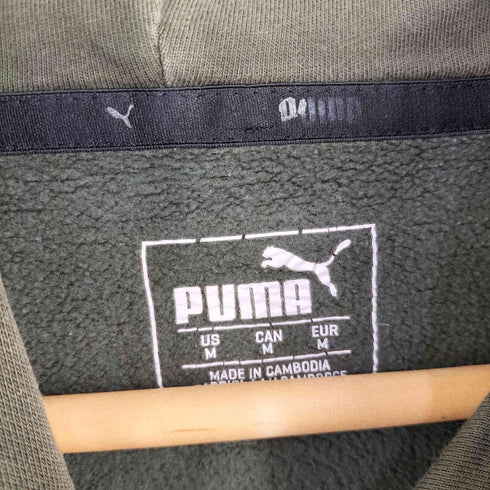 プーマ PUMA ロゴプリント プルオーバーパーカー メンズ import:M