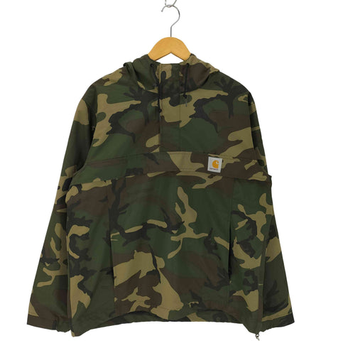 カーハートワークインプログレス Carhartt WIP NIMBUS PULLOVER プルオーバーカモフラマウンテンパーカー メンズ JPN:L