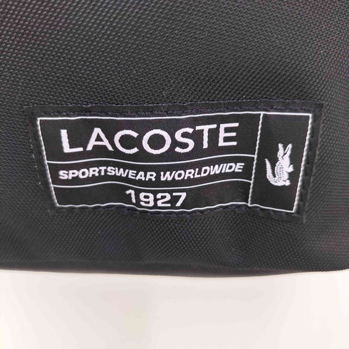 ラコステ LACOSTE アウトドアクロックボディバッグ メンズ
