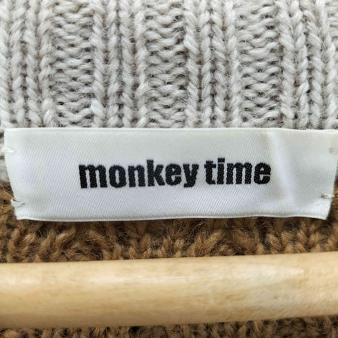 モンキータイム MONKEY TIME NRW/WL SWCG ALN CN/ニット メンズ JPN:M