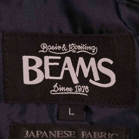ビームス BEAMS ヘリンボーン クレイジーパターン 3B テーラードジャケット メンズ JPN:L