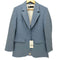 ザラ ZARA STRAIGHT CUT BLAZER BLUE レディース import:S