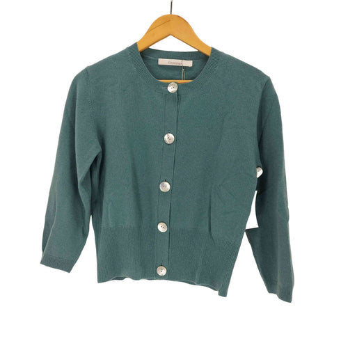 グランヤージュ Granyage カシミヤクルーネックカーディガン レディース JPN:38