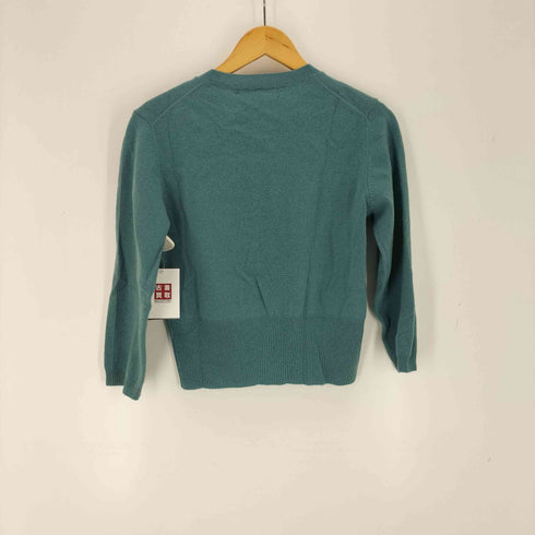 グランヤージュ Granyage カシミヤクルーネックカーディガン レディース JPN:38