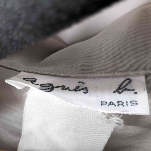 アニエスベー agnes b. PARIS ボックスカットL/Sシャツ レディース