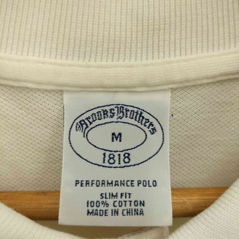 ブルックスブラザーズ BROOKS BROTHERS ワンポイント刺繍鹿の子ポロシャツ メンズ M