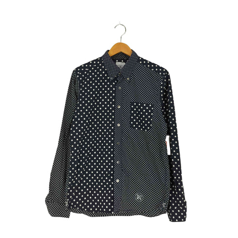 ユニフォームエクスペリメント uniform experiment DOT BROAD MULTI MIX B.D SHIRT ドット柄 ボタンダウン シャツ メンズ JPN:3