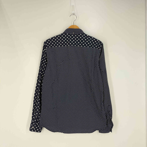 ユニフォームエクスペリメント uniform experiment DOT BROAD MULTI MIX B.D SHIRT ドット柄 ボタンダウン シャツ メンズ JPN:3