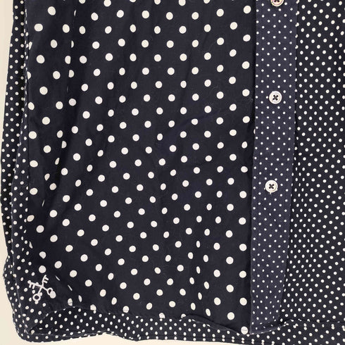 ユニフォームエクスペリメント uniform experiment DOT BROAD MULTI MIX B.D SHIRT ドット柄 ボタンダウン シャツ メンズ JPN:3
