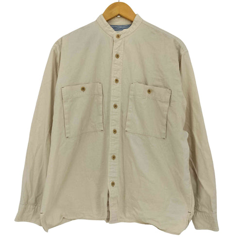 ノーリーズ NOLLEY’S バンドカラー ビッグシルエット シャツブルゾン メンズ JPN:M