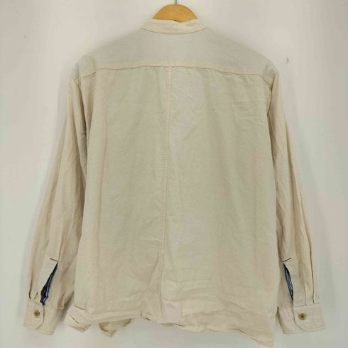 ノーリーズ NOLLEY’S バンドカラー ビッグシルエット シャツブルゾン メンズ JPN:M