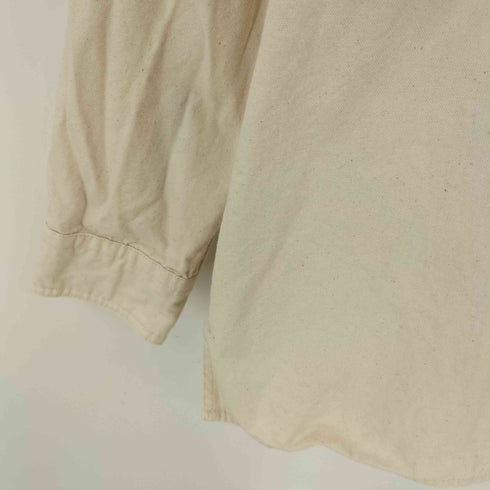 ノーリーズ NOLLEY’S バンドカラー ビッグシルエット シャツブルゾン メンズ JPN:M