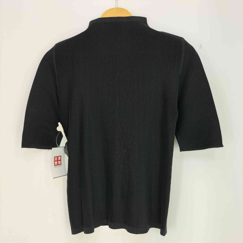 プリーツプリーズイッセイミヤケ PLEATS PLEASE ISSEY MIYAKE ハイネック 半袖 プリーツカットソー レディース JPN:3