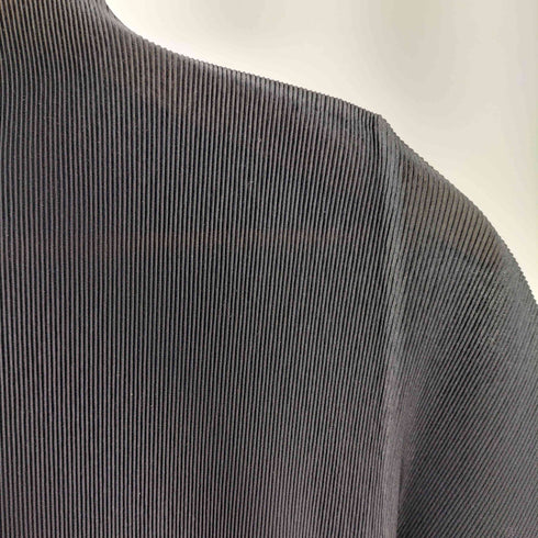 プリーツプリーズイッセイミヤケ PLEATS PLEASE ISSEY MIYAKE ハイネック 半袖 プリーツカットソー レディース JPN:3