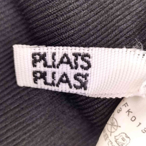 プリーツプリーズイッセイミヤケ PLEATS PLEASE ISSEY MIYAKE ハイネック 半袖 プリーツカットソー レディース JPN:3