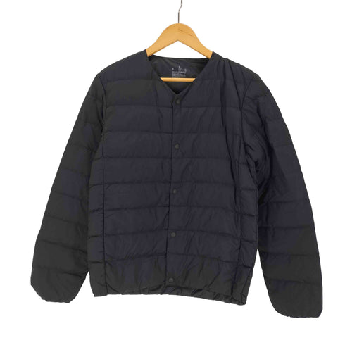 ムジラボ MUJI labo 軽量ダウン 帯電防止裏地 ノーカラージャケット メンズ JPN:L