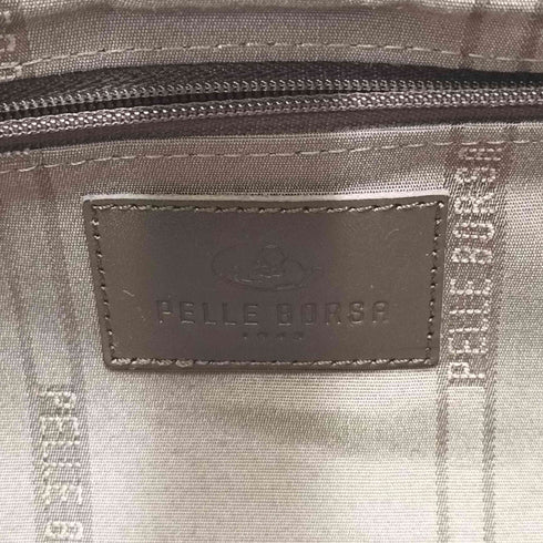 ペレボルサ PELLE BORSA レザーハンドバッグ レディース