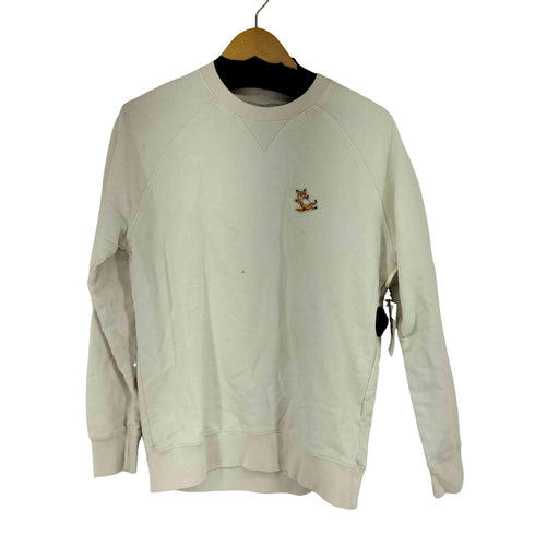 メゾンキツネ MAISON KITSUNE チラックスフォックス パッチ クラシック スウェットシャツ メンズ JPN:M