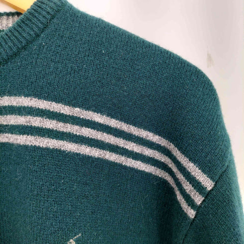 ポロバイラルフローレン Polo by RALPH LAUREN 90s ポニー刺繍 ラムズウール ボーダーニット メンズ import:M