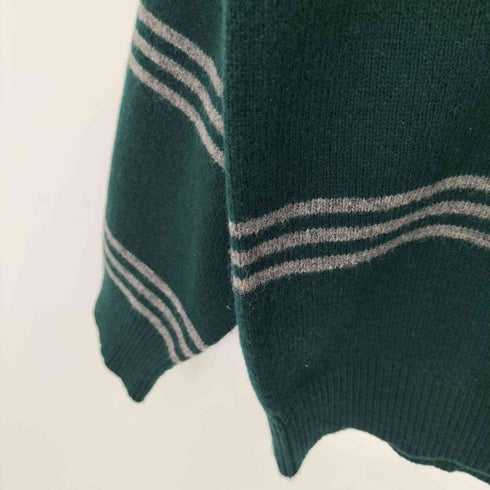 ポロバイラルフローレン Polo by RALPH LAUREN 90s ポニー刺繍 ラムズウール ボーダーニット メンズ import:M