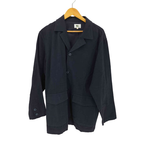 ラコステ LACOSTE コットンポリ 4Bハーフコート メンズ 4