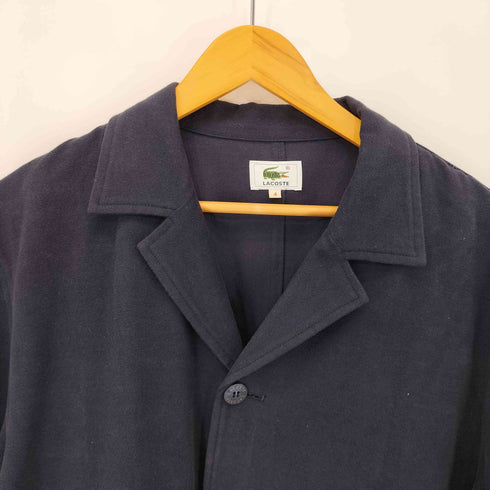 ラコステ LACOSTE コットンポリ 4Bハーフコート メンズ 4