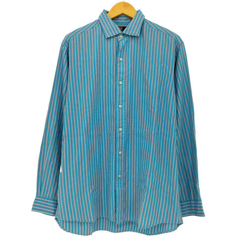 ポロバイラルフローレン Polo by RALPH LAUREN WESTERTON マルチストライプ レギュラーカラーシャツ メンズ import:L