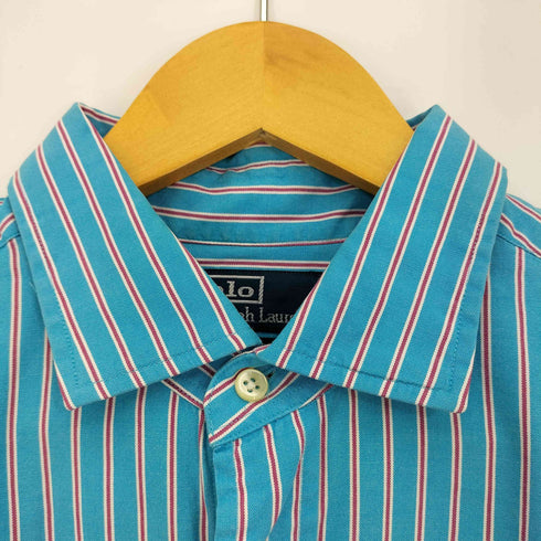 ポロバイラルフローレン Polo by RALPH LAUREN WESTERTON マルチストライプ レギュラーカラーシャツ メンズ import:L