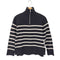 ザラ ZARA ハーフジップボーダーニット レディース import:XS