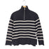 ザラ ZARA ハーフジップボーダーニット レディース import:XS
